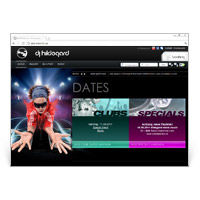 Webdesign DJ Hildegard